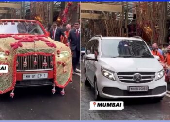 Car Convoy of Anant Ambani