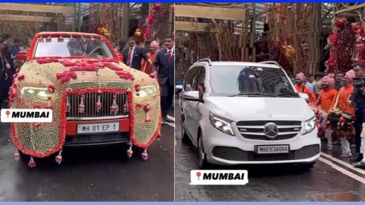 Car Convoy of Anant Ambani