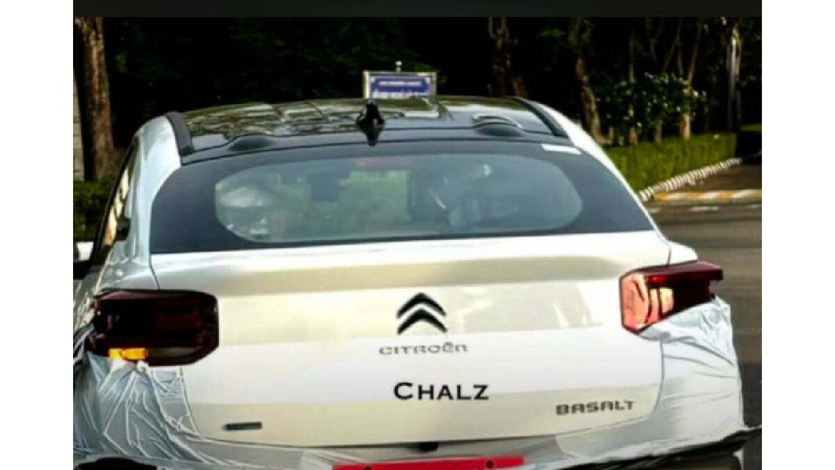 Citroen Basalt Spotted Testing