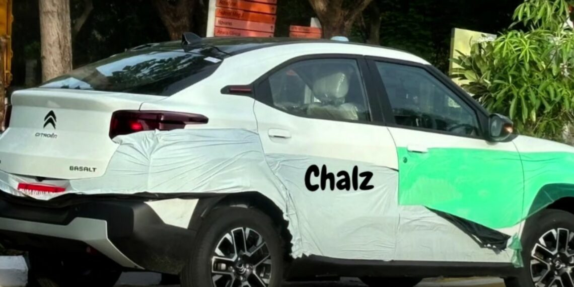 Citroen Basalt Spotted Without Camouflage