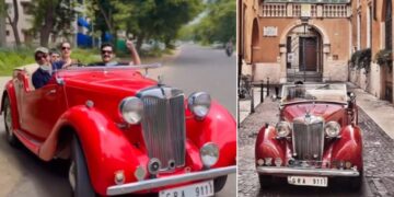 Gujarati Family Takes 75 year old Car to London