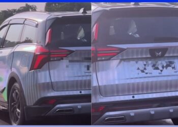 Mahindra XUV700 with Holographic Wrap