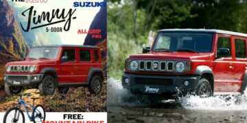 Maruti Jimny 5 door Free Bicycle in Philippines