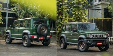 Maruti Suzuki Jimny in Jungle Green Colour