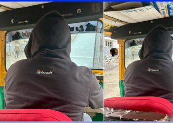 Microsoft Employee Drives Autorickshaw