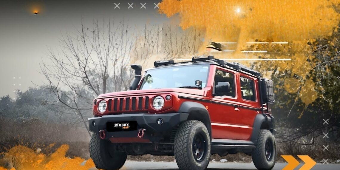 Modified and Accessorised Maruti Jimny