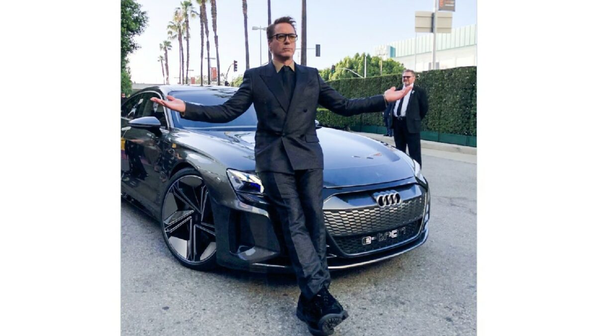 Audi E tron Gt of Robert Downey Jr