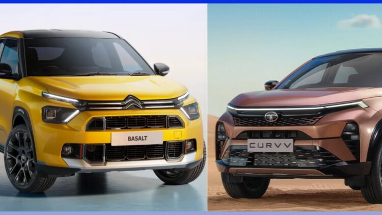 Tata Curvv Vs Citroen Basalt Comparison