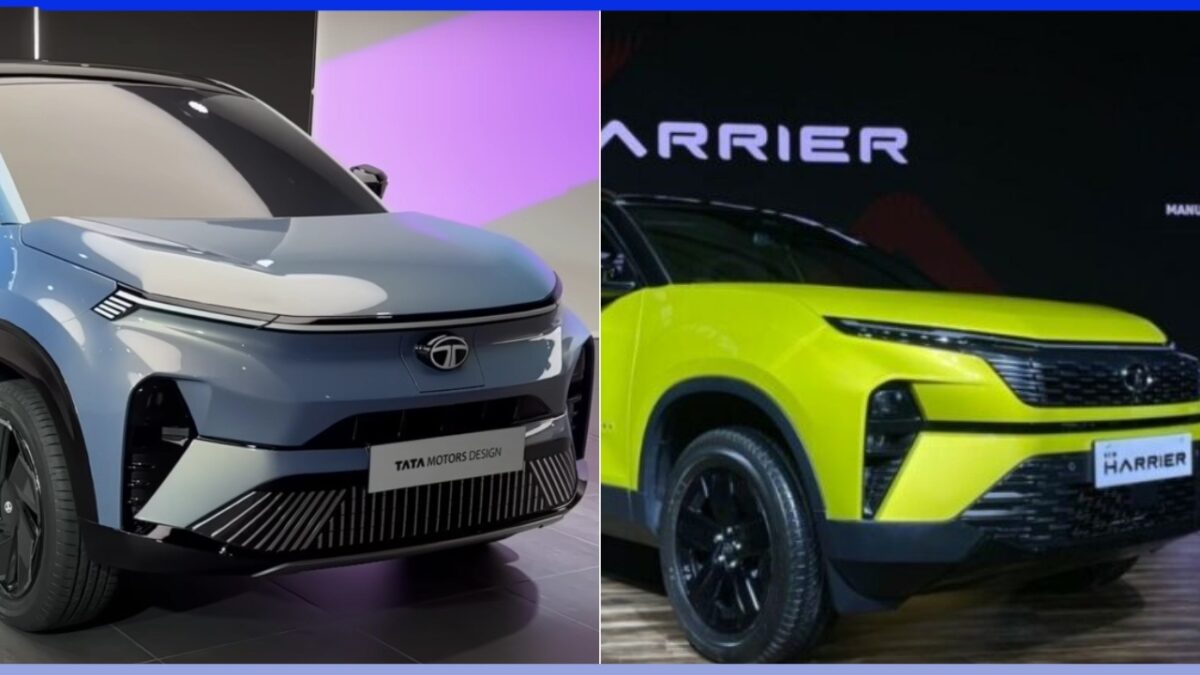 Tata CURVV Vs Tata Harrier Comparison – What All’s Different?