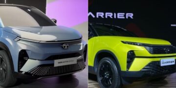 Tata Curvv Vs Harrier Specs Design Features Comparison