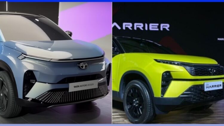 Tata Curvv Vs Harrier Specs Design Features Comparison