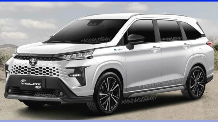 Toyota Innova Hycross Facelift Rendering