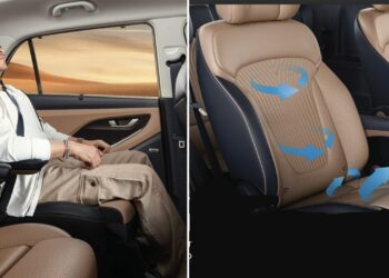 2024 Hyundai Alcazar Facelift Ventilated Rear Seats