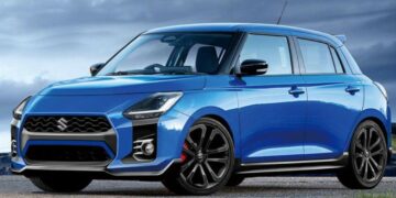 2025 Swift Sport Revealed Front Profile