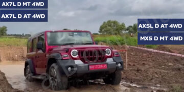 Mahindra Thar Roxx 4x4 Variants Info