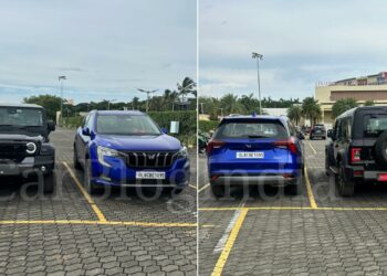 Mahindra XUV700 vs Thar Roxx Comparison Front rear