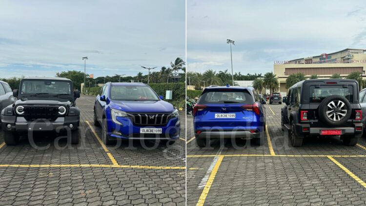 Mahindra Xuv700 Vs Thar Roxx Comparison Front Rear