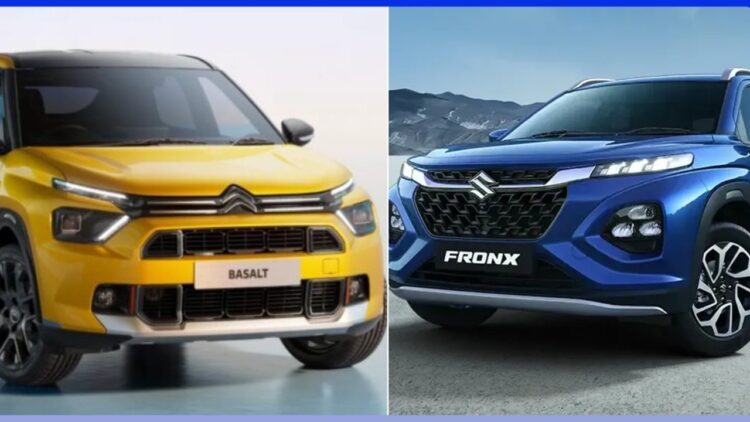 Citroen Basalt Vs Maruti Fronx Specs Price Features Dimensions Comparison