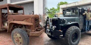 Fully Rusted Nissan 1 Ton Restored