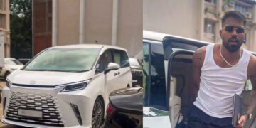 Hardik Pandya Buys Lexus LM350h