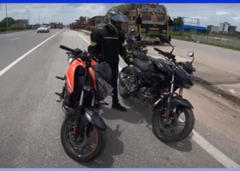 Hero Xtreme 125R vs Bajaj Pulsar NS125 Drag Race