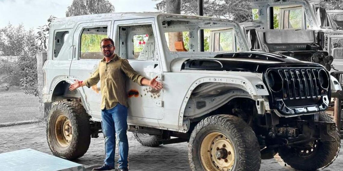 Homemade Mahindra Thar Roxx Close to Completion