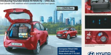 Hyundai Grand i10 Nios CNG Dual Cylinder