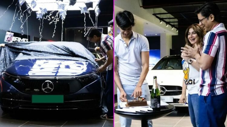 Singer Shaan Buys Mercedes benz Eqs 350