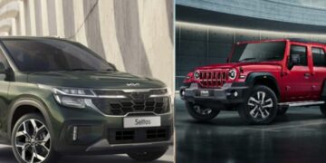 Kia Seltos vs Mahindra Thar Roxx Specs, Price, Features, Design Comparison