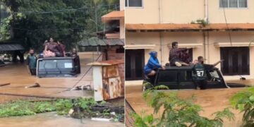 Mahindra Bolero Rescues People in Kerala Floods