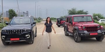 Mahindra Scorpio N vs Thar Roxx Drag Race