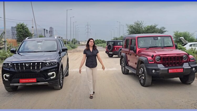 Mahindra Scorpio N Vs Thar Roxx Drag Race