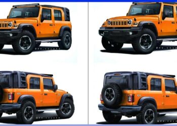 Mahindra Thar Roxx Concept Land Rover Defender