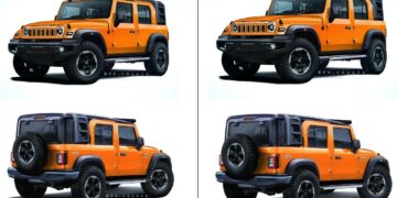 Mahindra Thar Roxx Concept Land Rover Defender