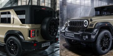 Mahindra Thar Roxx Desert Edition Concept