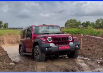 Mahindra Thar Roxx Off-Roading