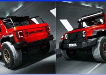 Mahindra Thar Roxx Pickup Rendition