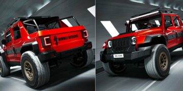 Mahindra Thar Roxx Pickup Rendition