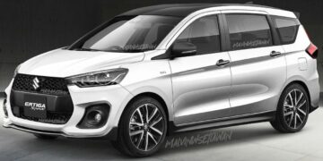 Maruti Ertiga Sport Digital Rendering