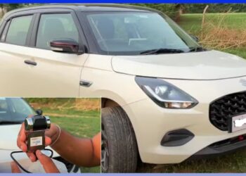 Maruti Swift with Aftermarket ADAS