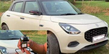 Maruti Swift with Aftermarket ADAS