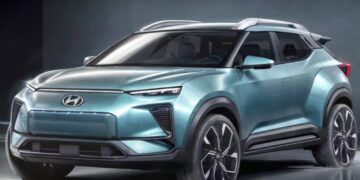 Next-Gen Hyundai Creta EV Digital Rendering