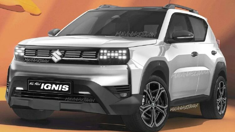 Next gen Maruti Ignis Imagined