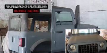 Punjab Workshop Creates its own Mahindra Thar Roxx