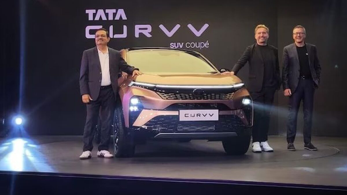 Tata Curvv Faulty Lights at Launch Event