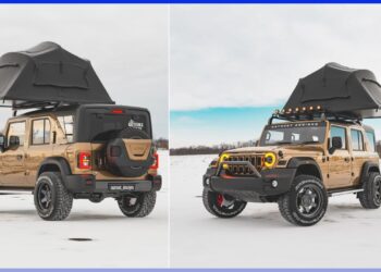 5-door Mahindra Thar Overlanding Concept