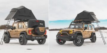 5 door Mahindra Thar Overlanding Concept