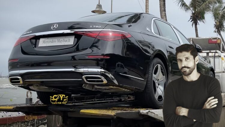 Farhan Akhtar Mercedes Maybach S580