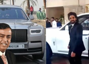 Mukesh Ambani Allu Arjun Rolls Royce