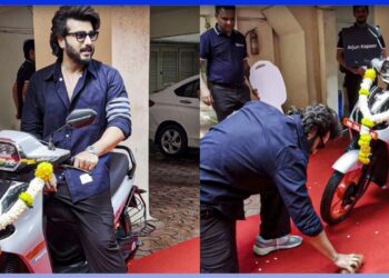 Arjun Kapoor Buys New Electric Bike BGauss RUV 350